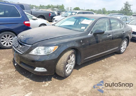 2008 Lexus Ls 460 z USA, uszkodzony, nr VIN JTHBL46F985054591